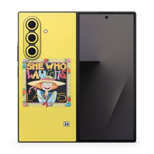 She Who Laughs Samsung Galaxy Z Fold7 Skin