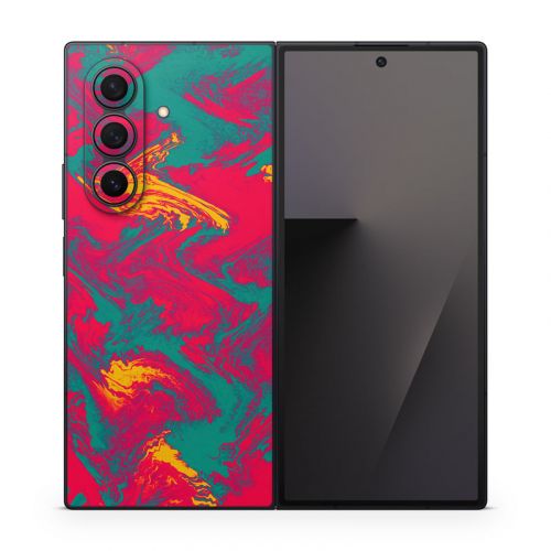 Lava Flow Samsung Galaxy Z Fold7 Skin