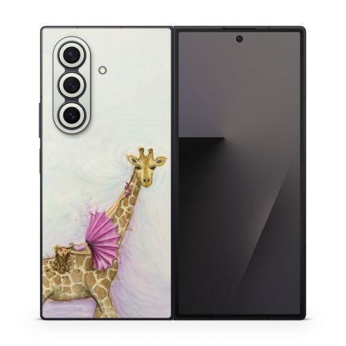 Lounge Giraffe Samsung Galaxy Z Fold7 Skin