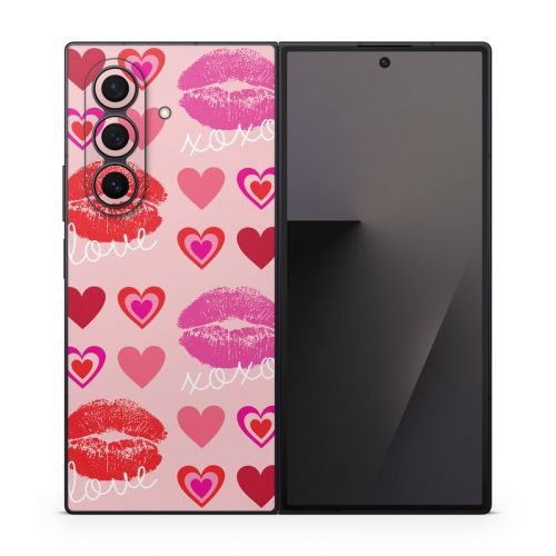 Love Hugs Kisses Samsung Galaxy Z Fold7 Skin