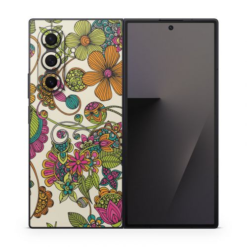 Maia Flowers Samsung Galaxy Z Fold7 Skin