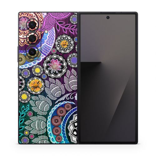 Mehndi Garden Samsung Galaxy Z Fold7 Skin