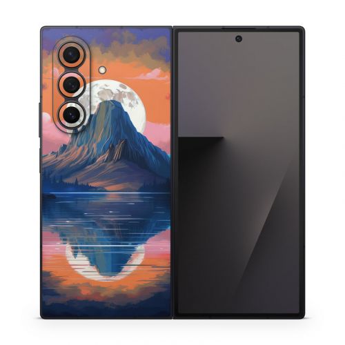 Mountain Moonrise Samsung Galaxy Z Fold7 Skin