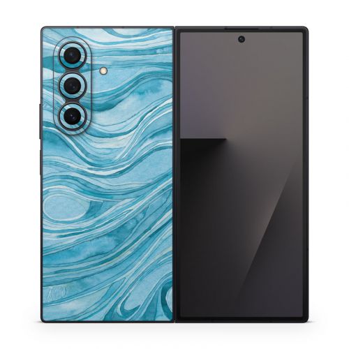Ocean Blue Samsung Galaxy Z Fold7 Skin