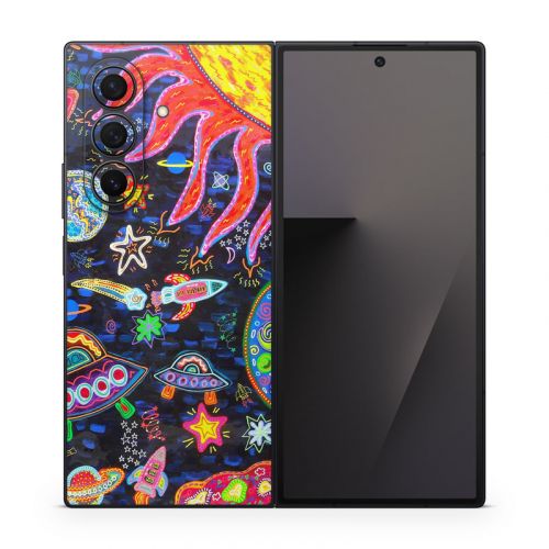 Out to Space Samsung Galaxy Z Fold7 Skin