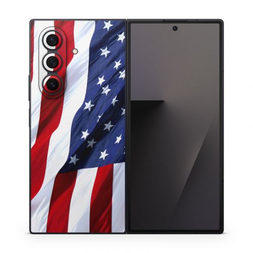 Patriotic Samsung Galaxy Z Fold7 Skin