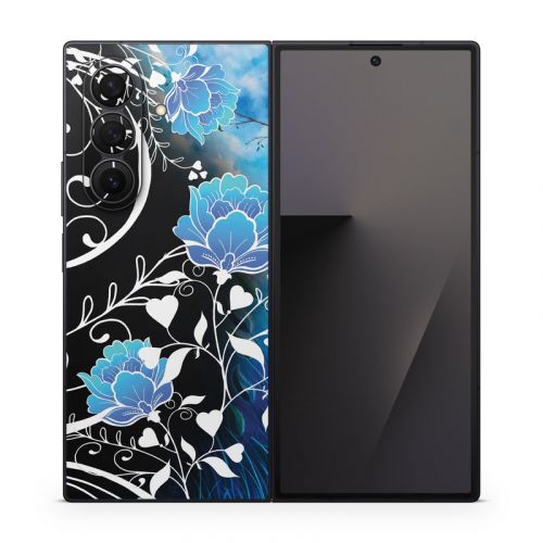 Peacock Sky Samsung Galaxy Z Fold7 Skin