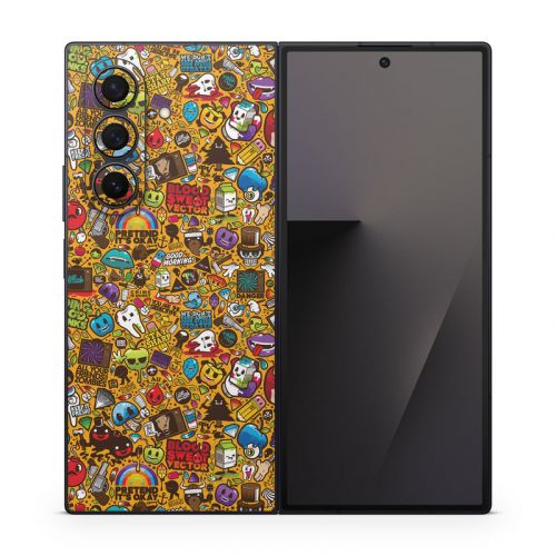 Psychedelic Samsung Galaxy Z Fold7 Skin