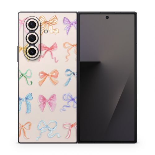 Rainbow Bows Samsung Galaxy Z Fold7 Skin