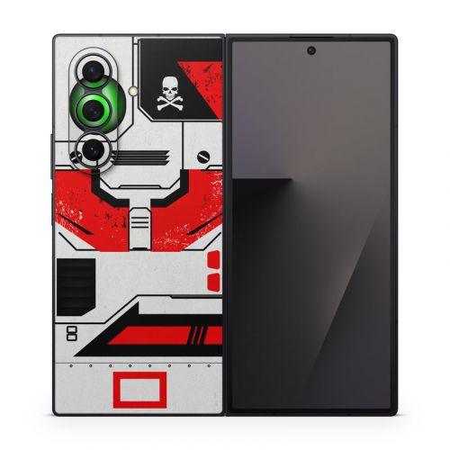 Red Valkyrie Samsung Galaxy Z Fold7 Skin
