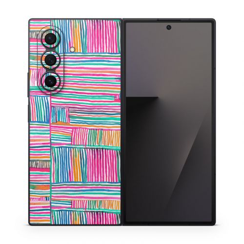 Relaxing Stripes Samsung Galaxy Z Fold7 Skin