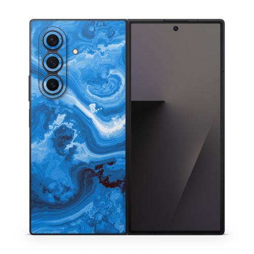 Sapphire Agate Samsung Galaxy Z Fold7 Skin