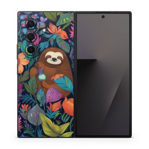 Garden of Slothy Delights Samsung Galaxy Z Fold7 Skin