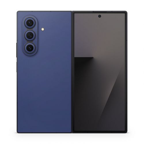 Solid State Cobalt Samsung Galaxy Z Fold7 Skin