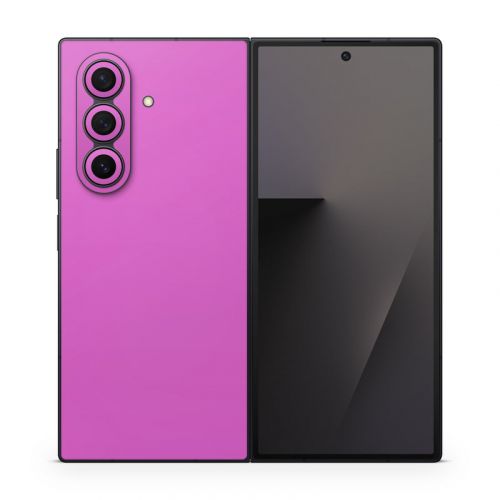 Solid State Vibrant Pink Samsung Galaxy Z Fold7 Skin