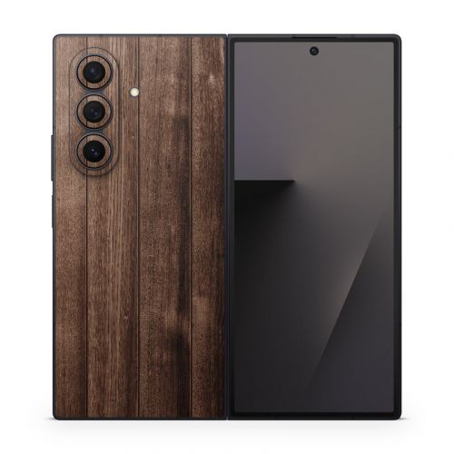 Stained Wood Samsung Galaxy Z Fold7 Skin