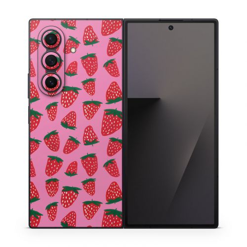 Strawberries Samsung Galaxy Z Fold7 Skin