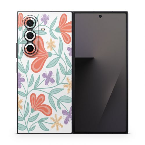 Summer Blooms Samsung Galaxy Z Fold7 Skin