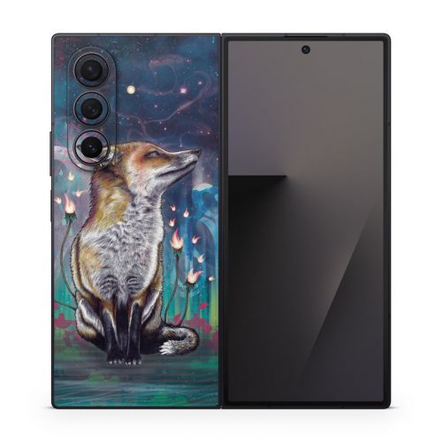 There is a Light Samsung Galaxy Z Fold7 Skin