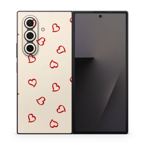 Tumbling Valentines Samsung Galaxy Z Fold7 Skin