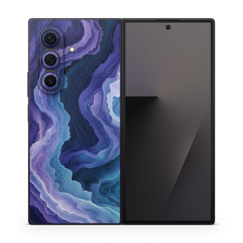 Violet Microverse Samsung Galaxy Z Fold7 Skin