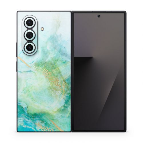 Winter Marble Samsung Galaxy Z Fold7 Skin