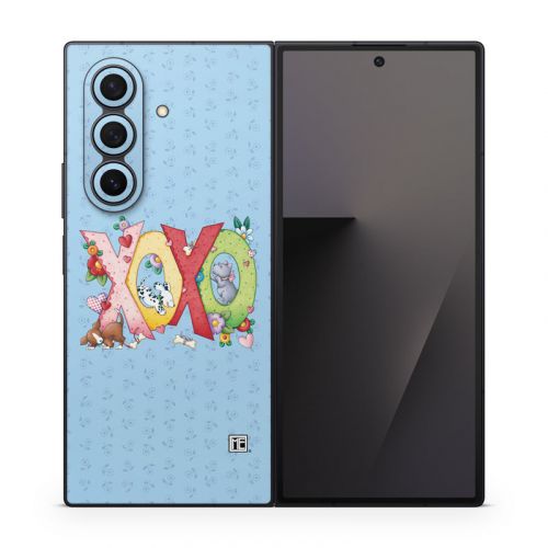 XOXO Puppies Samsung Galaxy Z Fold7 Skin