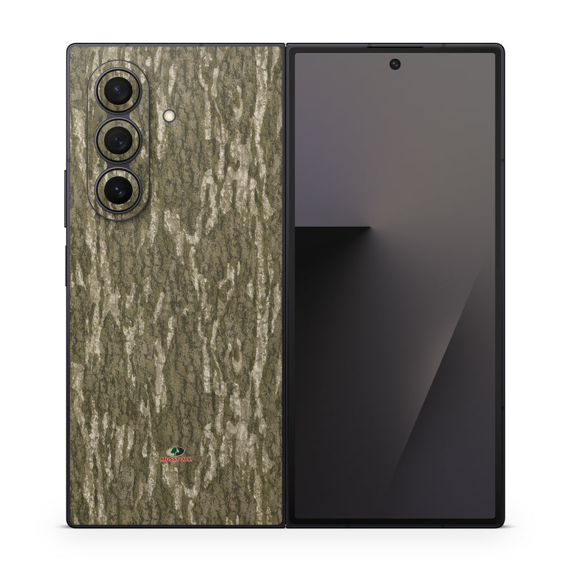 Samsung Galaxy Z Fold7 Skin design of Grass, Brown, Grass family, Plant, Soil, with black, red, gray colors