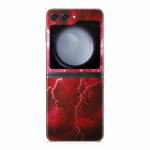 Apocalypse Red Samsung Galaxy Z Flip5 Skin