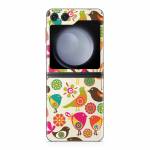 Bird Flowers Samsung Galaxy Z Flip5 Skin