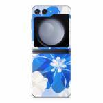 Blue Flowers Samsung Galaxy Z Flip5 Skin