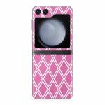 Pink Checks Samsung Galaxy Z Flip5 Skin