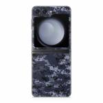 Digital Navy Camo Samsung Galaxy Z Flip5 Skin