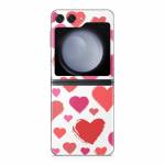 Hearts Samsung Galaxy Z Flip5 Skin