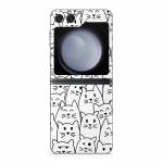 Moody Cats Samsung Galaxy Z Flip5 Skin