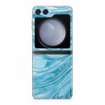 Ocean Blue Samsung Galaxy Z Flip5 Skin