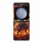 Samurai Fire Samsung Galaxy Z Flip5 Skin