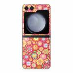 Flowers Squished Samsung Galaxy Z Flip5 Skin