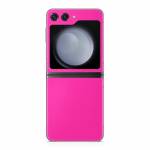 Solid State Malibu Pink Samsung Galaxy Z Flip5 Skin