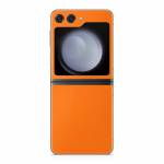 Solid State Pumpkin Samsung Galaxy Z Flip5 Skin