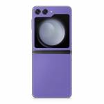 Solid State Purple Samsung Galaxy Z Flip5 Skin