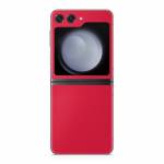 Solid State Red Samsung Galaxy Z Flip5 Skin