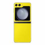 Solid State Yellow Samsung Galaxy Z Flip5 Skin