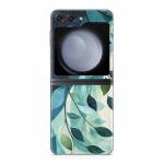 Teal and Indigo Samsung Galaxy Z Flip5 Skin