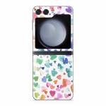 Valentines Love Hearts Samsung Galaxy Z Flip5 Skin