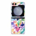 Watercolor Crystals and Gems Samsung Galaxy Z Flip5 Skin