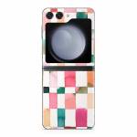 Watercolor Squares Samsung Galaxy Z Flip5 Skin
