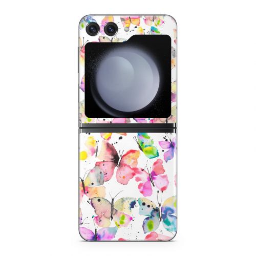 Artistic Butterflies Samsung Galaxy Z Flip5 Skin