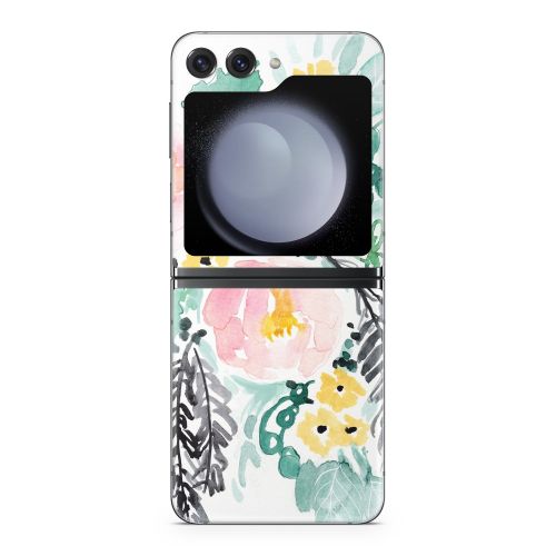Blushed Flowers Samsung Galaxy Z Flip5 Skin