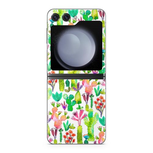 Cacti Garden Samsung Galaxy Z Flip5 Skin